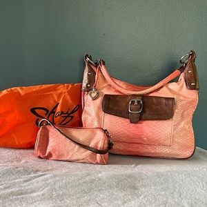 Sharif Croco Hobo Bag